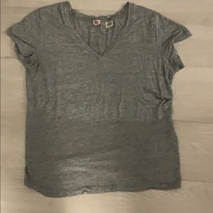 Gray V-Neck Levi’s T-Shirt